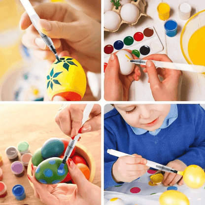 7Pcs Refillable Watercolor Brush Pens