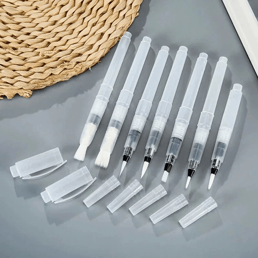 7Pcs Refillable Watercolor Brush Pens